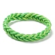Sparkling Plastic Cord Braided Stretch Bracelets(BJEW-R313-04D)-1