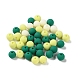 Rubberized Style Imitated Silicone Acrylic Beads(MACR-D029-01I)-1