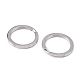 304 Stainless Steel Keychain Clasp Findings(STAS-32D)-1