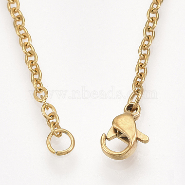 201 Stainless Steel Puppy Pendant Necklaces(NJEW-T009-JN043-2-40)-3