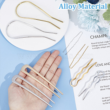 16Pcs 8 Style Iron & Alloy Hair Pins Clips & Hair Fork(OHAR-CP0001-05)-3