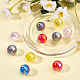 30Pcs UV Plating Opaque Acrylic Beads(OACR-PH0004-83)-4