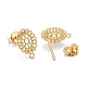 Eco-Friendly Brass Stud Earring Findings(KK-H761-01G)-2
