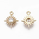 Brass Micro Pave Cubic Zirconia Charms(X-KK-S359-050-RS)-2