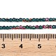 Electroplate Glass Beads Stradns(EGLA-H114-01N)-3