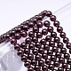 Mozambique Import Natural Grade AAAA Garnet Round Beads Strands(G-E300-AAAA-5mm)-1