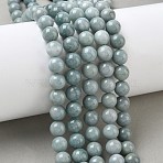 Natural Myanmar Jadeite Beads Strands, Round, 8.5mm, Hole: 0.6~0.8mm, about 46~49pcs/strand, 15.51~15.75''(39.4~40cm)(G-B099-C07-04)