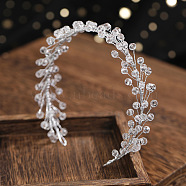 Pearl Crystal Soft Chain Hairband - Bridal Wedding Hair Accessories.(ST5165790)