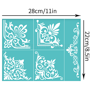 selbstklebende Siebdruckschablone(DIY-WH0338-162)-2