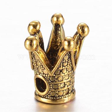 Antique Golden Crown Alloy Beads