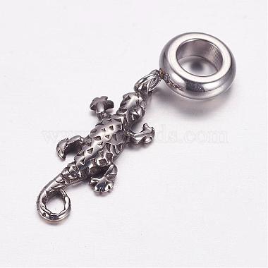 34mm Other Animal Stainless Steel Dangle Beads