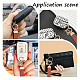 1 Sets PU Alloy Keychain(AJEW-GF0010-84)-4