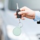 CutHollow 10Pcs PU Leather Keychain(KEYC-CL0001-09A)-6