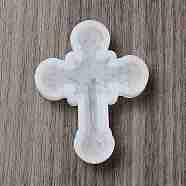 Religion Cross & Dragon Display Decoration Silicone Molds, Resin Casting Molds, for UV Resin, Epoxy Resin Craft Making, White, 65x51x10.5mm(DIY-L071-12A)