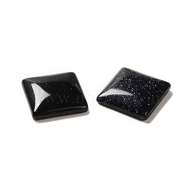 Synthetic Blue Goldstone Cabochons(G-G975-03)-3
