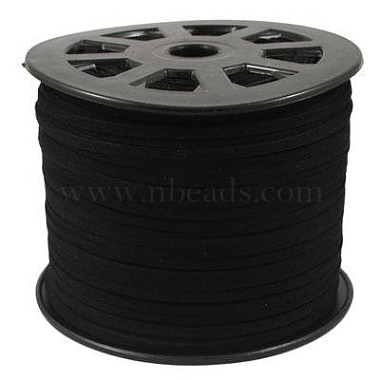 5mm Black Suede Thread & Cord