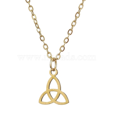 Triangle 304 Stainless Steel Necklaces