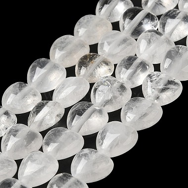 Natural Quartz Crystal Beads Strands(G-B022-21B)-2