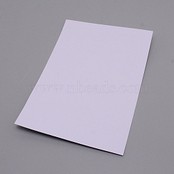 Double Sided Tape Adhesive Paper, For Packing Paper Craft Handmade Card Photo Albums, White, 420x290x0.2mm(DIY-WH0183-24A)