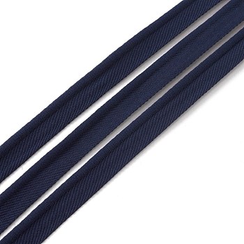 Polyester Ribbon, Piping Strips for Home Textile Decoration, Prussian Blue, 3/8 inch(11mm)