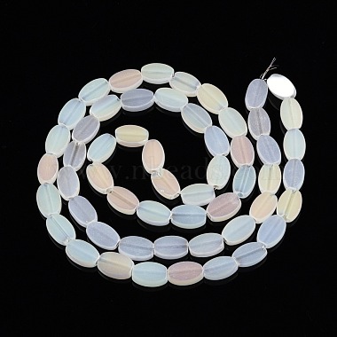 Chapelets de perles en verre imitation jade(GLAA-E033-05B)-2