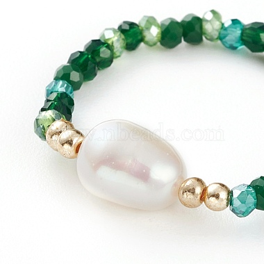 Glass Beads Stretch Rings(RJEW-JR00314)-3