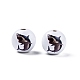 Animal Theme Printed Wooden Beads(WOOD-D006-01)-2