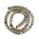 Natural Labradorite Beads Strands(G-U017-6mm-01-A)-5