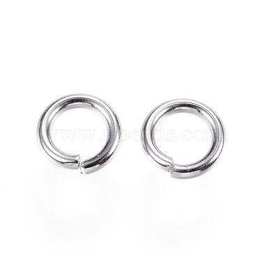 Stainless Steel Color Round Stainless Steel Open Jump Rings