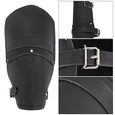 Imitation Leather Cuff Cord Bracelet(BJEW-WH0016-08A)-3
