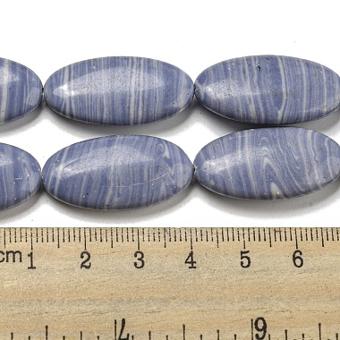 Synthetic Blue Lace Agate Beads Strands(G-B071-H02-02)-4