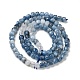 Natural Aquamarine Beads Strands(G-B088-E10-04)-3