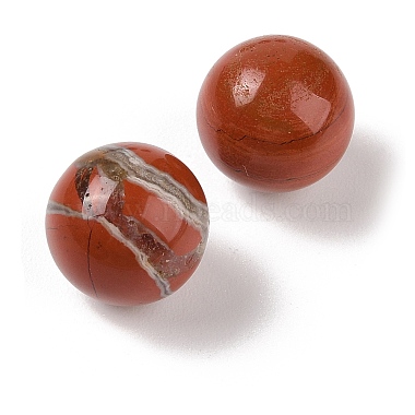 Natural Red Jasper No Hole Sphere Beads(G-K353-04C-07)-2