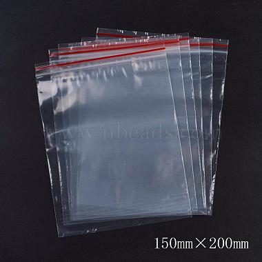 Пластиковые сумки на молнии(OPP-G001-D-15x20cm)-2