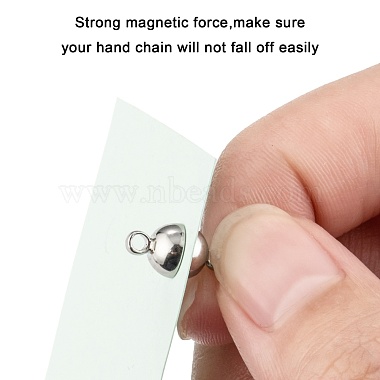 Fermoirs magnétiques en laiton plaqué en rack avec boucles(X-KK-F801-02A-P)-5