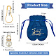 6 Sets 6 Colors Velvet Jewelry Drawstring Gift Bags(ABAG-BC0001-46)-2