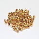 Rack Plating and Vacuum Plating Brass Round Faceted Spacer Beads(KK-I598-26G-RS)-2