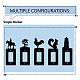 decoraciones de interruptor de luz de hierro(AJEW-WH0238-008)-5