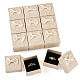 Square Cardboard Paper Ring Gift Storage Boxes(CON-TAC0001-17F)-2