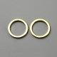 Brass Linking Rings(KK-WH0056-75D-G)-1