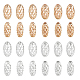 arricraft 80pcs 2 couleurs 2 tailles perles en laiton(KK-AR0002-09)-1