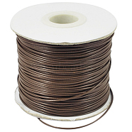 Korean Waxed Polyester Cord, Bead Cord, Camel, 1.2mm, about 185yards/roll(YC-1.2mm-NO108)