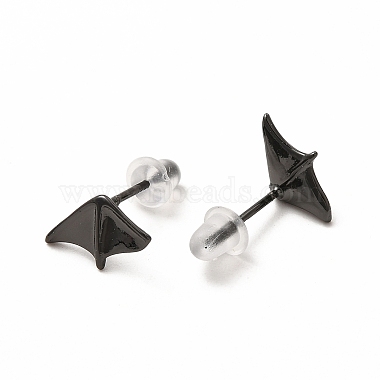 Brass Asymmetrical Earrings for Women(EJEW-L262-01EB)-2