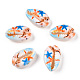 Printed Cowrie Shell Beads(SSHEL-ZX006-05A)-1