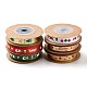 6 Rolls 6 Styles Christmas Hot Stamping Polyester Ribbons(OCOR-D013-01)-1