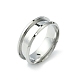 201 Stainless Steel Grooved Finger Ring Settings(STAS-TAC0001-10D-P)-1