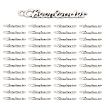 50Pcs Alloy Pendants, Word Cheerleader Charm, Antique Silver, 27.5x5x1.5mm, Hole: 1.4mm, 20pcs/bag(FIND-LP0002-40)