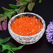 Faceted Imitation Austrian Crystal Bead Strands, Grade AAA, Bicone, Dark Orange, 6x6mm, Hole: 0.7~0.9mm, about 360pcs/bag(G-M180-6mm-12B)