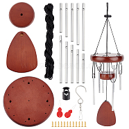 Elite DIY Wind Bell Making Finding Kits, Mixed Color, Furniture Nail Tacks: 11x4mm, 12pcs(DIY-PH0022-04)