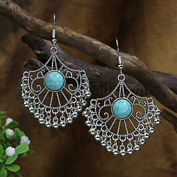 Elegant and Stylish Turquoise Earrings with Unique Personality Charm(FF3029-10)